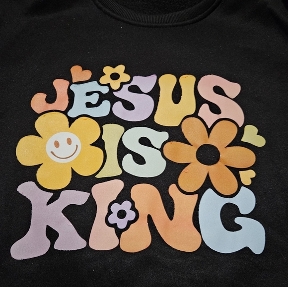 Jesus is King sweatshirt - Picture 2 of 2
